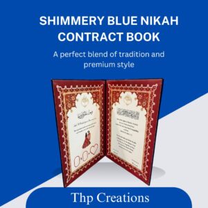 premium-shimmery-blue-nikah-contract-book