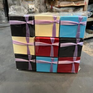 premium hexagon surprise explosion box – personalized handmade gift box