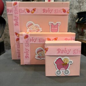 premium customized baby theme sweet boxes – it's a boy & it's a girl collection